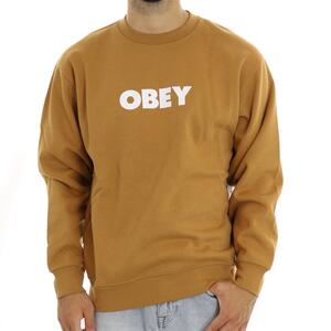 FELPA BOLD CREW TABACCO